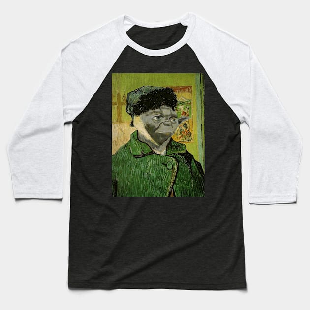 Van Gogh-Da Baseball T-Shirt by chriswig